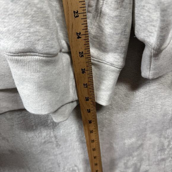 Abercrombie & Fitch New Sweatshirt Pullover Hoodie Women Sz L Heather Lite Gray - Picture 8 of 10
